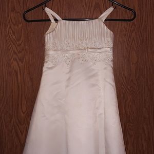 David's Bridal flower girl dress